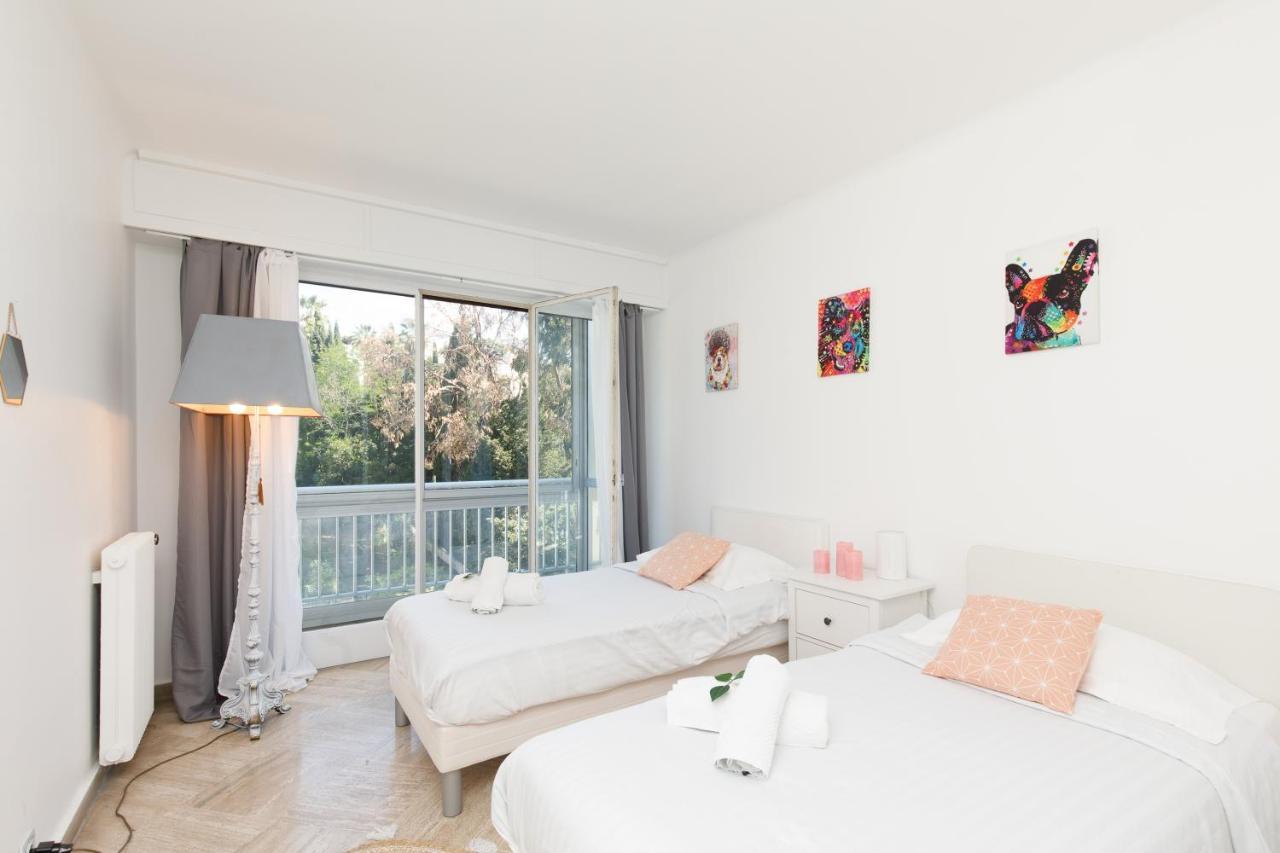 Suite Riviera - Sea View - Clim - 50M Plage - Residence De Standing - Spacieux 180 M2 - Parking Cannes Kültér fotó