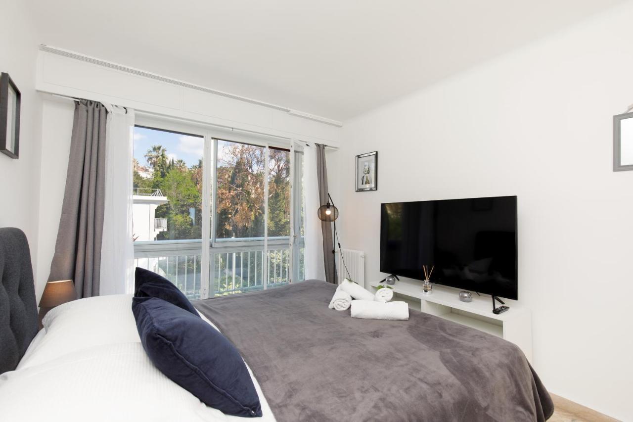 Suite Riviera - Sea View - Clim - 50M Plage - Residence De Standing - Spacieux 180 M2 - Parking Cannes Kültér fotó